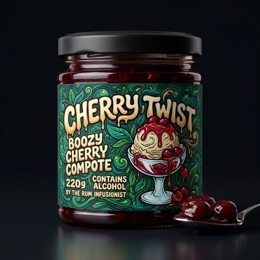 Boozy Cherry Compote