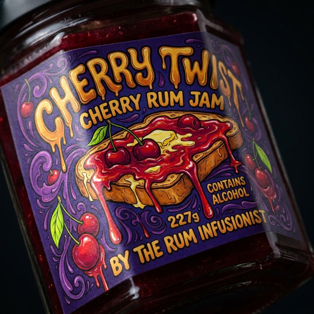 Cherry Twist Cherry Rum Jam — shot 3