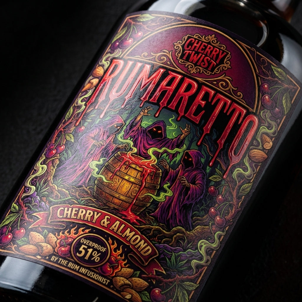 Cherry Twist Rumaretto Overproof 51% — shot 3
