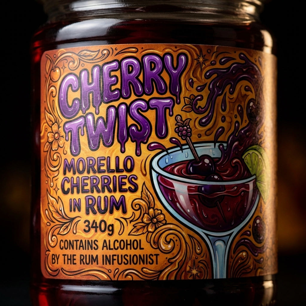 Cherry Twist Morello Cherries in Rum — shot 3